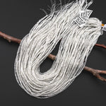AAA Natural Creamy White Moonstone Faceted 2mm Cube Beads 15.5" Strand