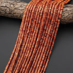 Goldstone 4mm Smooth Heishi Rondelle Beads 15.5" Strand