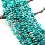 Natural Russian Amazonite 10mm Rondelle Freeform Beads 15.5" Strand