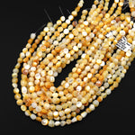 Natural Golden Mother of Pearl Freeform Smooth Rounded Nugget Beads Iridescent Shell 15.5" Strand