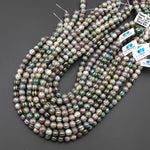 Tibetan Agate 8mm 10mm Round Beads Brown Dzi Agate Golden Green Melon Pumpkin Mala Antique Boho Beads 15.5" Strand