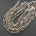 Tibetan Agate 8mm 10mm Round Beads Brown Dzi Agate Golden Green Cosmic Dots Mala Antique Boho Beads 15.5" Strand