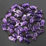 AAA Hand Carved Natural Gemstone Fish Pendant Blue Sodalite Green Aventurine Rock Rose Quartz Amethyst Tiger's Eye Moss Agate Red Jasper