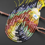 Faceted Natural White Lemon Jade Yellow Aventurine Petrified Rhodonite Sodalite Goldstone Beads 6mm hexagon Heishi Rondelle 15.5" Strand