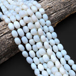 Chunky Opalite Nugget Beads 15.5" Strand