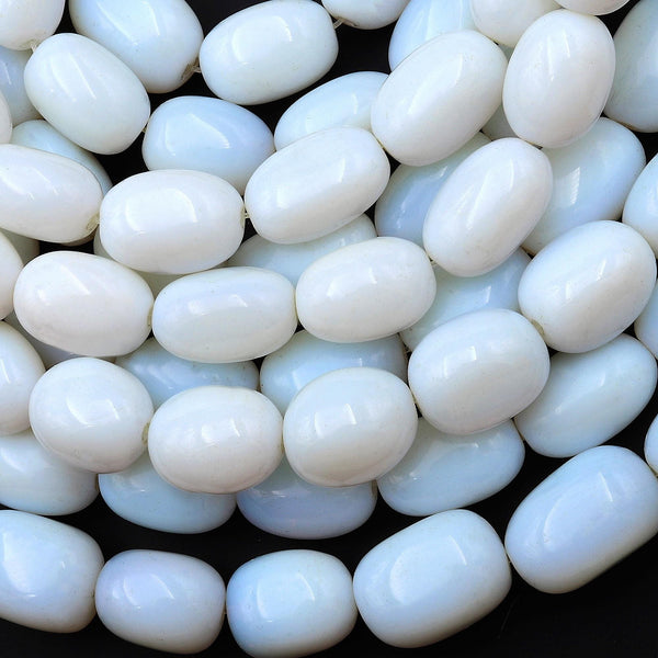 Chunky Opalite Nugget Beads 15.5" Strand
