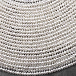 Genuine White Freshwater Pearl 3mm Rondelle Beads 15.5" Strand