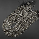 AAA Natural Iron Pyrite Faceted 3mm Cube Beads Diamond Cut Gemstone 15.5" Strand