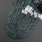 Natural Guatemalan Jade Small Smooth 6mm Rice Tube Cylinder Beads 15.5" Strand