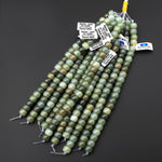 Large Hole Beads AAA Real Genuine Natural Green Jade Smooth 10mm Barrel Drum Short Cylinder Beads 8" Strand