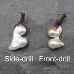 Large Natural Freshwater Baroque Ming Pearl Pendant