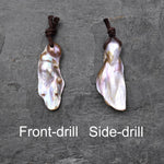 Large Natural Freshwater Baroque Blister Pearl Pendant