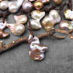 Large Natural Freshwater Baroque Ming Pearl Pendant