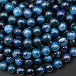 Real Natural Richterite Sugilite Smooth 6mm 8mm 10mm 12mm Round Beads From South Africa 15.5" Strand