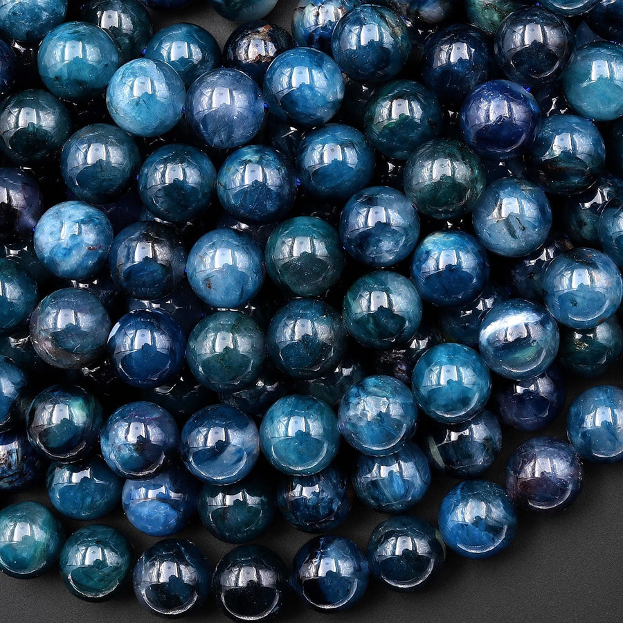 Real Natural Richterite Sugilite Smooth 6mm 8mm 10mm 12mm Round Beads From South Africa 15.5" Strand