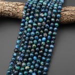 Real Natural Richterite Sugilite Smooth 8mm 9mm 10mm 11mm 12mm Round Beads From South Africa 15.5" Strand