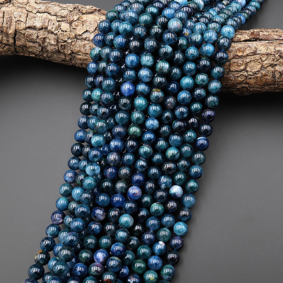 Real Natural Richterite Sugilite Smooth 6mm 8mm 10mm 12mm Round Beads From South Africa 15.5" Strand