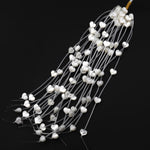 AAA Natural White Mother of Pearl Hand Carved Heart Beads 8mm 10mm 12mm