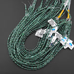 AAA Small Natural Guatemalan Jade Smooth Rice Barrel Beads 4x6mm 15.5" Strand