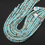 Impression Jasper Heishi Beads 6mm 8mm Aka Snake Skin Jasper Aqua Terra Jasper 15.5" Strand