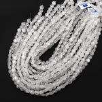 Natural Rock Crystal Quartz Beads Hexagon 8mm Gemstone 15.5" Strand