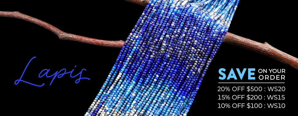 AAA Faceted Natural Blue Lapis Rondelle Beads 2mm 3mm Ombre Gemstone 15.5