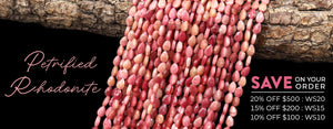 Faceted Natural Pink Petrified Rhodonite Leaf Teardrop Gemstone Beads 4x6mm 15.5