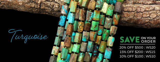 Genuine Natural Blue Apple Green Golden Brown Turquoise Faceted Tube Beads 15.5