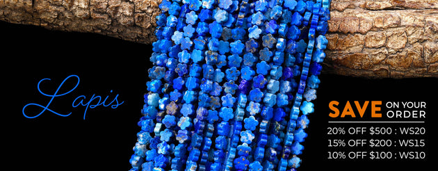 Lapis;  SAVE ON YOUR ORDER: 20% OFF $500: WS20; 15% OFF $200: WS15; 10% OFF $100: WS10
