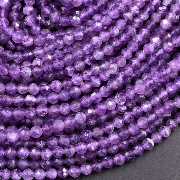 AAA grade amethyst stone beads natural gemstone beaeds DIY loose beads for  jewelry making strand 15 wholesale !