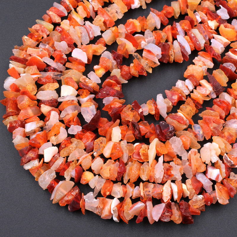 MEXICAN FIREOPAL 2mm Gemstone Beads