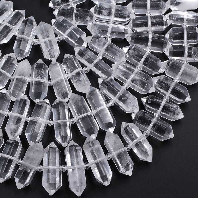 59 Kinds,top Drilled Crystal Point Beads,healing Gemstone Pendant,double  Points,terminated Point Bead,healing Crystal Beads Bulk Supplier 