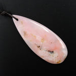Peruvian Pink Opal Pendant Teardrop Pendant Cabochon Cab Drilled Natural Stone Bead Pendant P1655