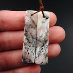 Pink Opal Earring Pair Rectangle Cabochon Cab Pair Drilled Matched Earrings Natural Bead Pair E2811