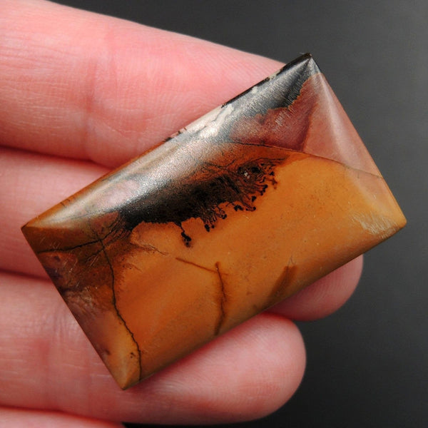 Red Creek Jasper Cherry Creek Jasper Multicolor Picasso Jasper Undrilled Rectangle Natural Stone Cabochon Cab C288