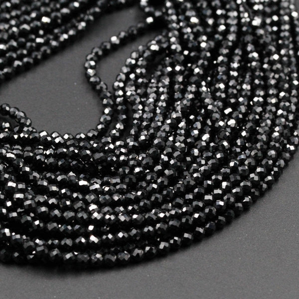 AAA Quality Black Real Diamond Beads:Natural Diamond Faceted Rondelle Beads  Strand Of 16 Inches, Weight 17 Carats, Wholesale Gemstone Beads, Online  Shopping Of Gemstone Beads, at Wholesale Price
