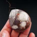 Natural Cherry Blossom Agate Pendant Side Drilled Teardrop Pendant P1198