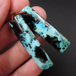 Natural Shattuckite Earring Pair Cabochon Cab Pair Drilled Matched Earrings Bead Pair Natural Stone E1028
