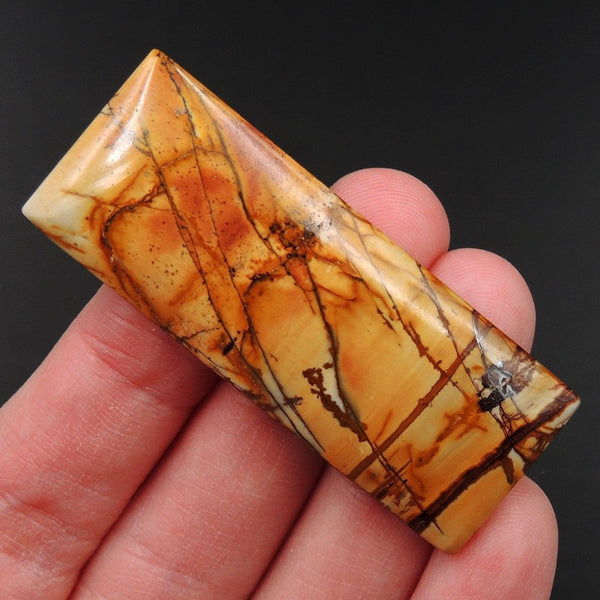 Red Creek Jasper Cherry Creek Jasper Multicolor Picasso Jasper Undrilled Rectangle Natural Stone Cabochon Cab C234