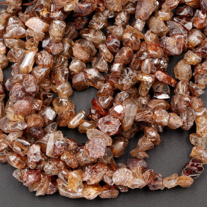 Diamond Natural Rough Crystal Nugget Beads (Large)