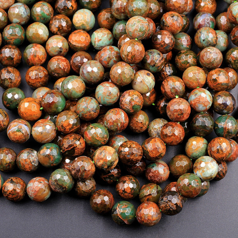 7-8 mm 100% All Natural Smooth Rondelle Parrot Green Opal Gemstone