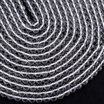 Real Genuine Super Clear AAA Natural Rock Crystal Quartz Round Beads 2mm 3mm 4mm 6mm 8mm 10mm 12mm 15.5" Strand