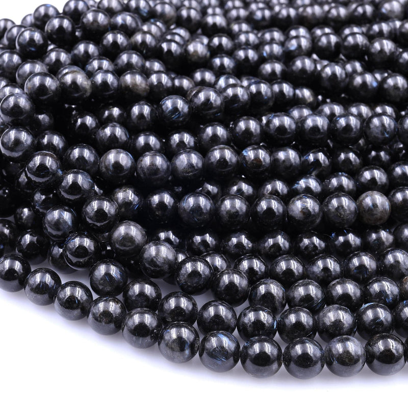 Smooth Round, Hematite Beads, Choose Size (16 Strand)