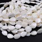 20mm Hand Carved Mother of Pearl Leaf Bead - 4 Pack – Beads, Inc.