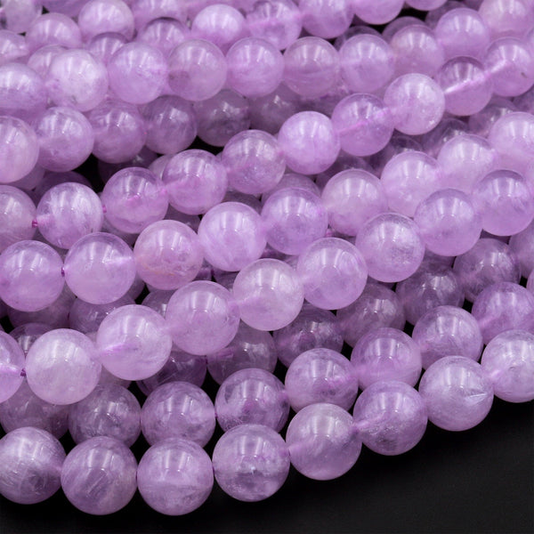 Violet Purple Chunky Beads for Jewelry Making, Large Purple Beads, Rou