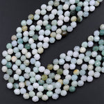 Natural Burma Jade Faceted 6mm Rounded Teardrop Beads Good For Earrings 16&quot; Strand