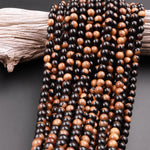 Natural African Wenge Wood Beads 6mm 8mm 10mm 12mm Great For Mala Pray –  Intrinsic Trading
