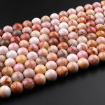 Rare Natural Hidden Valley Jasper (Idaho) 6mm 8mm 10mm Round Beads 15.5" Strand