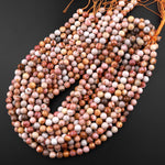 Rare Natural Hidden Valley Jasper (Idaho) 6mm 8mm 10mm Round Beads 15.5" Strand