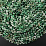 Natural African Green Chalcedony Faceted 6mm Rounded Teardrop Briolette Beads Good For Earrings 15.5" Strand